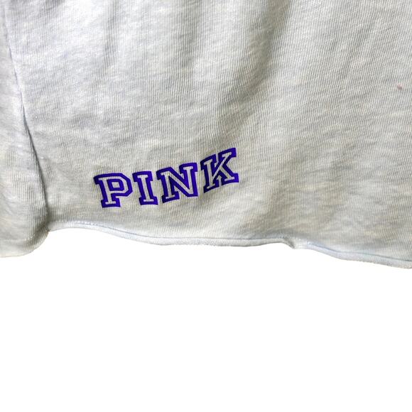 Victoria's Secret Blue Colorblock Baseball Style Raglan Sleeve T-shirt - Picture 4 of 7